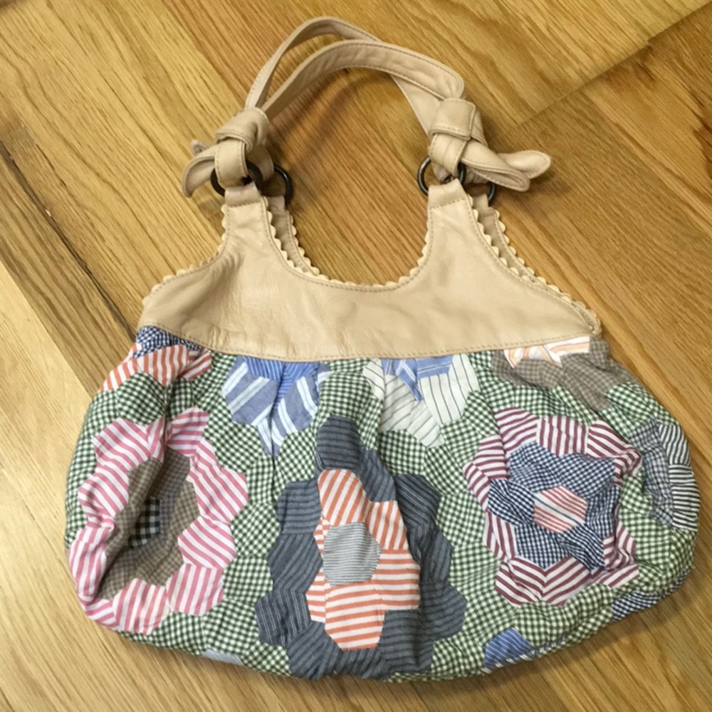 NWOT Jamin Puech Patchwork and Leather Medium Bag